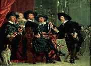 Bartholomeus van der Helst Governors of the archers' civic guard, Amsterdam oil on canvas